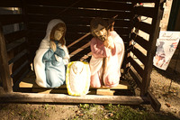 Wooden Crate Nativity