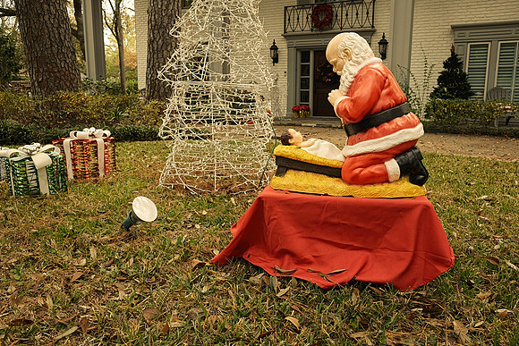 Santa and Jesus