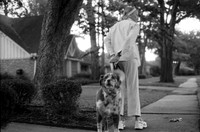 Woman and Dog