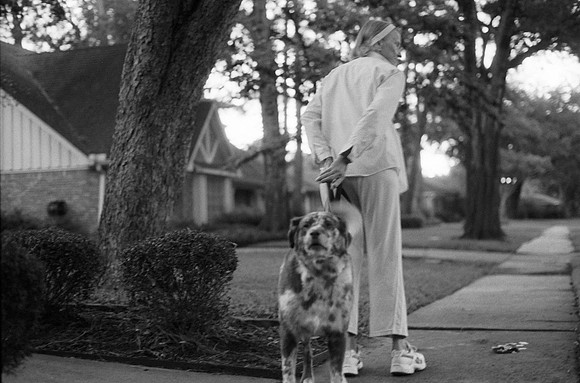 Woman and Dog